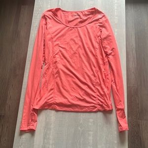 Womens Reebok Coral Long Sleeve Shirt Size Medium